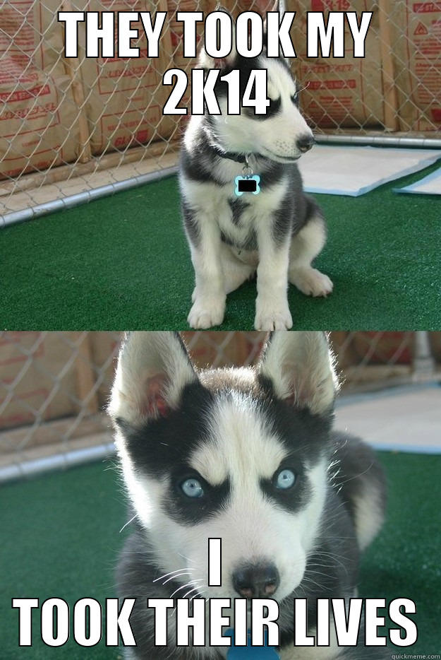THEY TOOK MY 2K14 I TOOK THEIR LIVES Insanity puppy