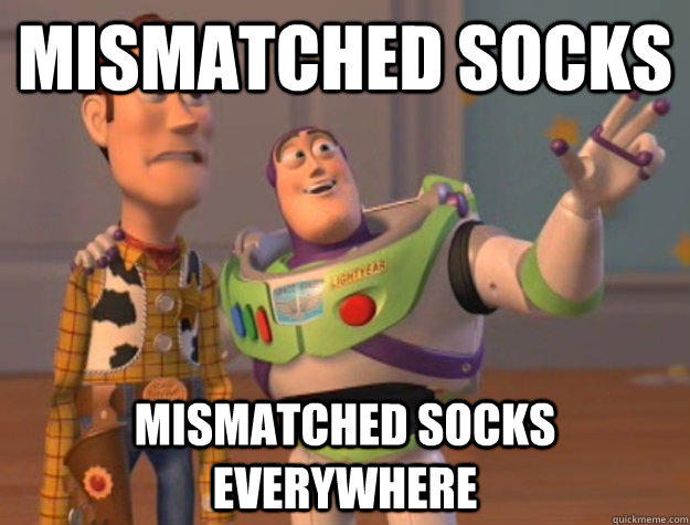 mismatched socks mismatched socks everywhere - mismatched socks mismatched socks everywhere  Buzz Lightyear