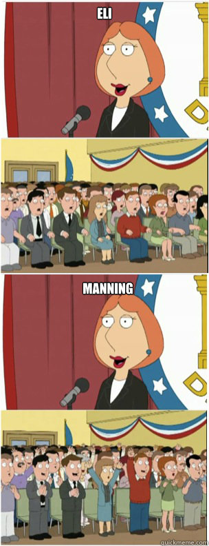 ELI MANNING  911 lois