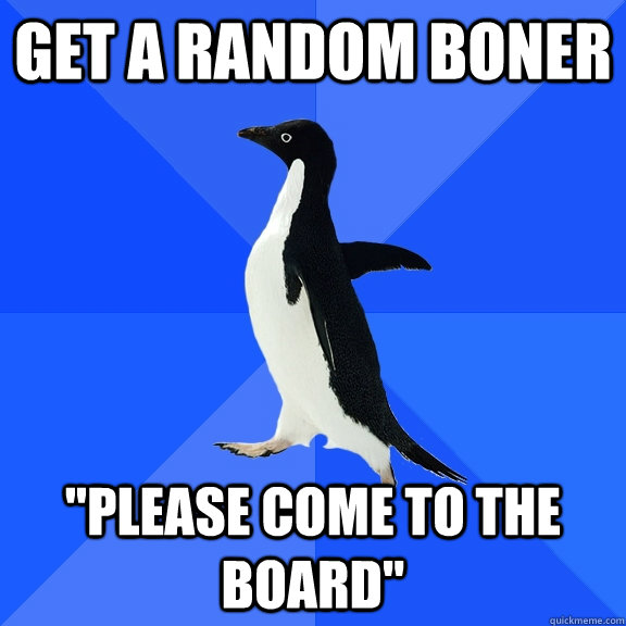 Get a random boner 