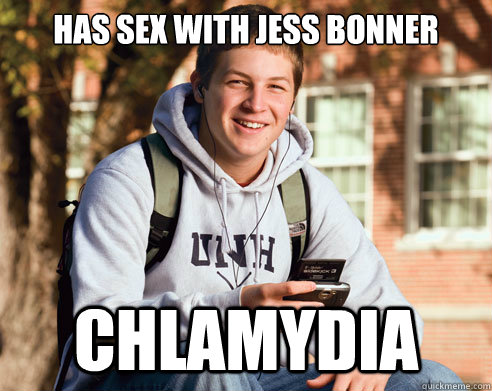 has sex with jess bonner chlamydia   College Freshman