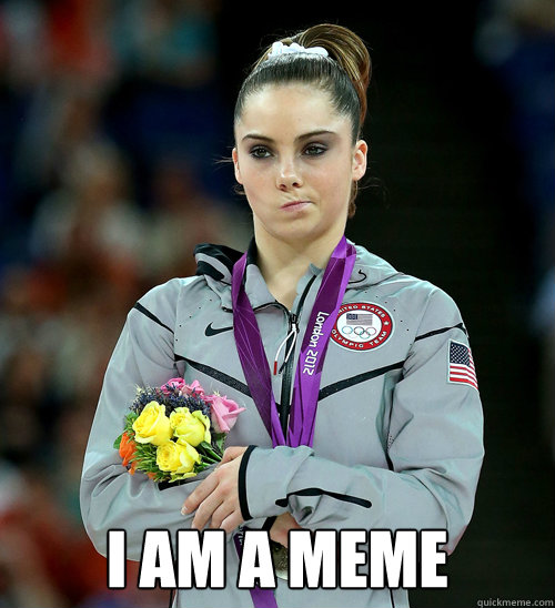  I am a meme -  I am a meme  McKayla Not Impressed