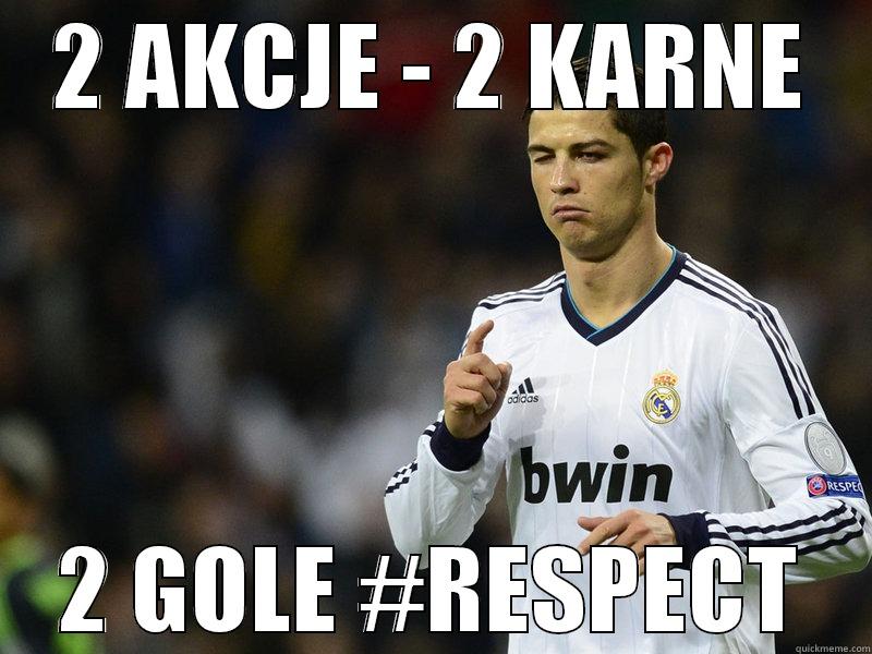 2 AKCJE - 2 KARNE 2 GOLE #RESPECT Misc