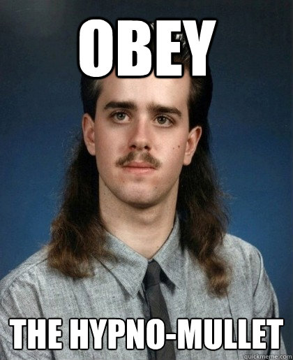 Obey The Hypno-Mullet - Obey The Hypno-Mullet  Obey the hypno mullet