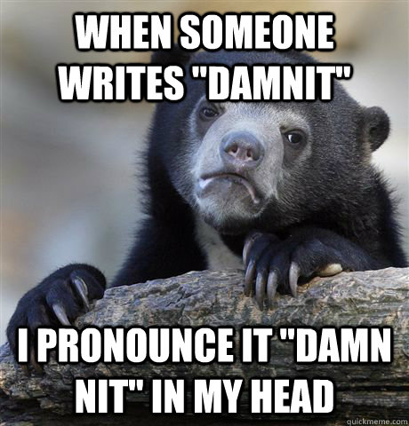 when someone writes 