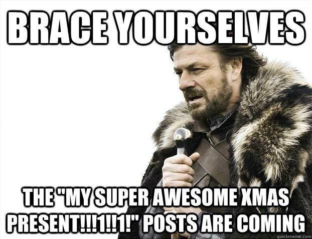Brace yourselves THE 