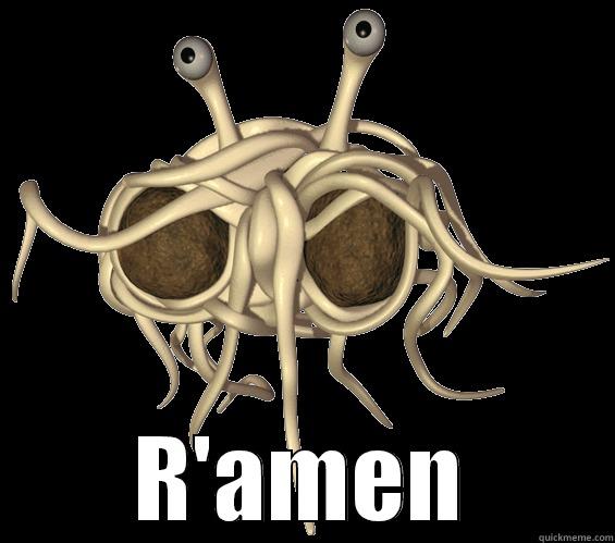 Church of the Flying Spaghetti Monster -  R'AMEN Misc