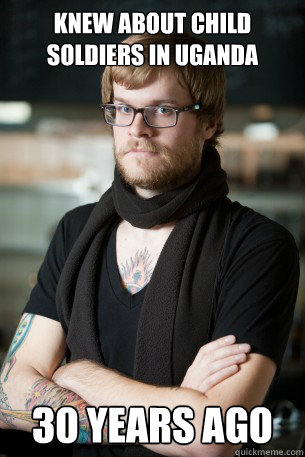 Knew about child soldiers in Uganda 30 years ago  Hipster Barista
