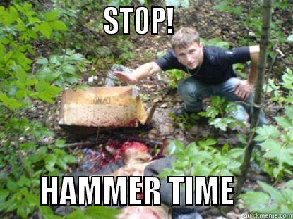                  STOP!                           HAMMER TIME         Misc