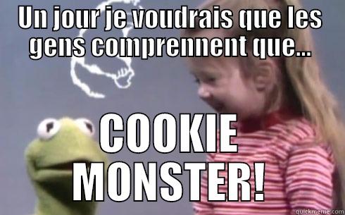 UN JOUR JE VOUDRAIS QUE LES GENS COMPRENNENT QUE... COOKIE MONSTER! Misc