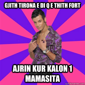 Gjith tirona e di q e thith fort Ajrin kur kalon 1 mamasita  zogu