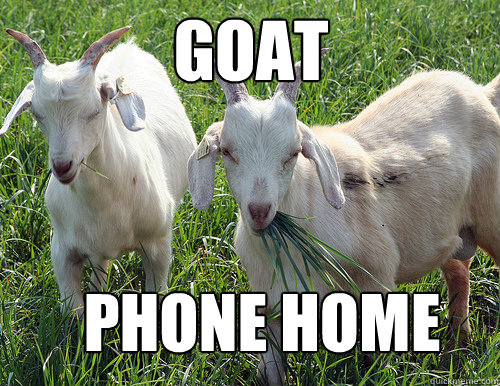 goat phone home  