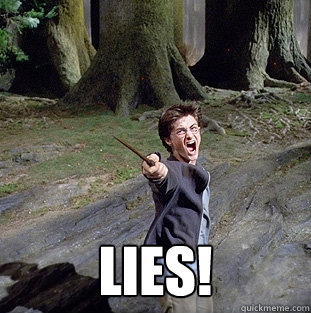  LIES!  Pissed off Harry
