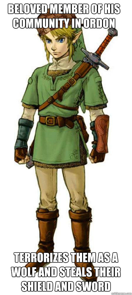 BELOVED MEMBER OF HIS COMMUNITY IN ORDON TERRORIZES THEM AS A WOLF AND STEALS THEIR SHIELD AND SWORD  Scumbag Link