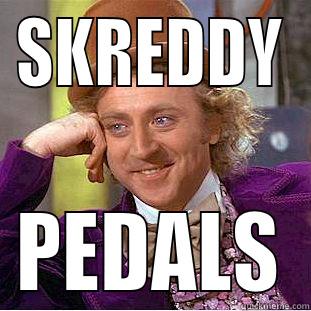 skreddy pedals official logo - SKREDDY PEDALS Condescending Wonka
