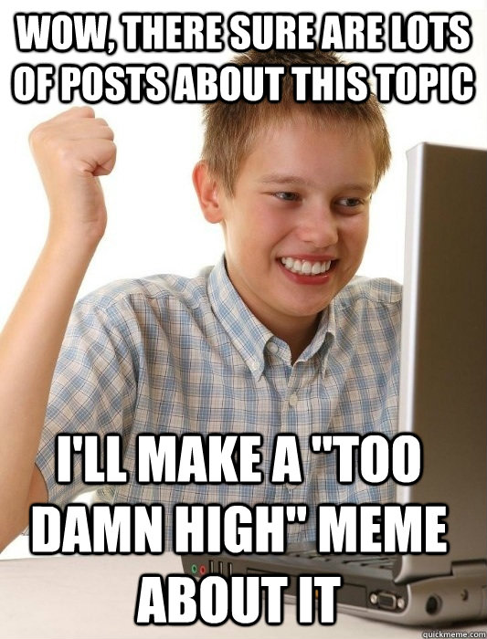 Wow, there sure are lots of posts about this topic I'll make a 
