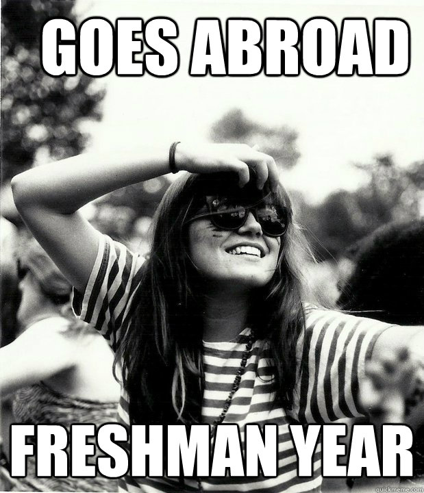 Goes Abroad Freshman Year  Georgetown Hipster