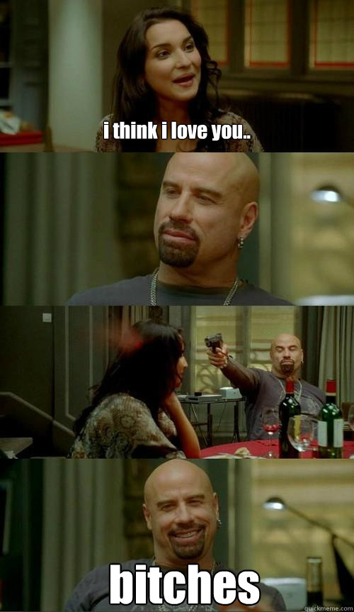 i think i love you.. bitches  Skinhead John
