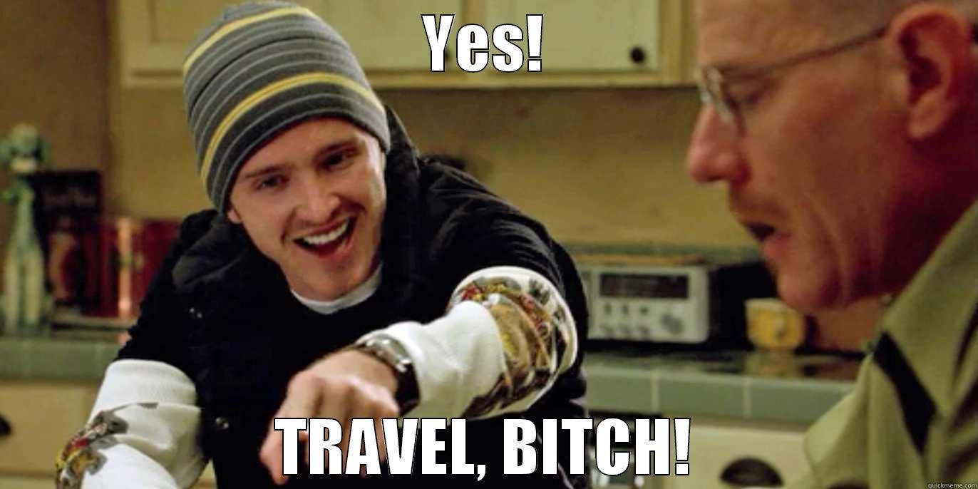 YES! TRAVEL, BITCH! Misc