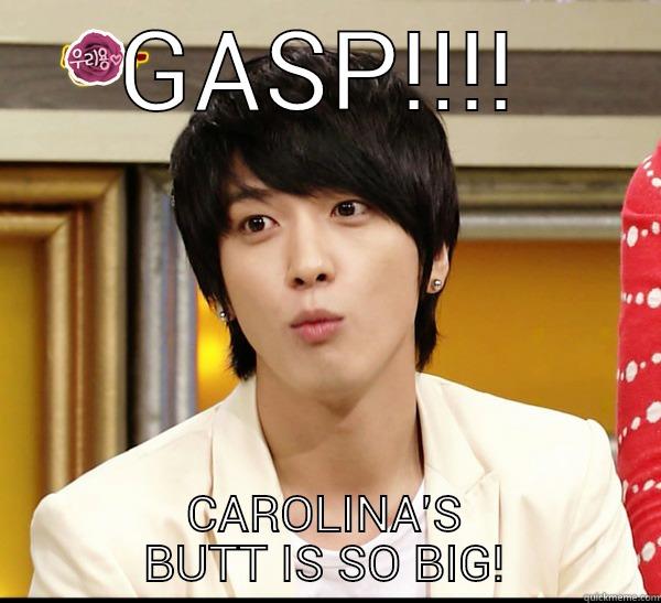 GASP!!!! CAROLINA'S BUTT IS SO BIG! Misc