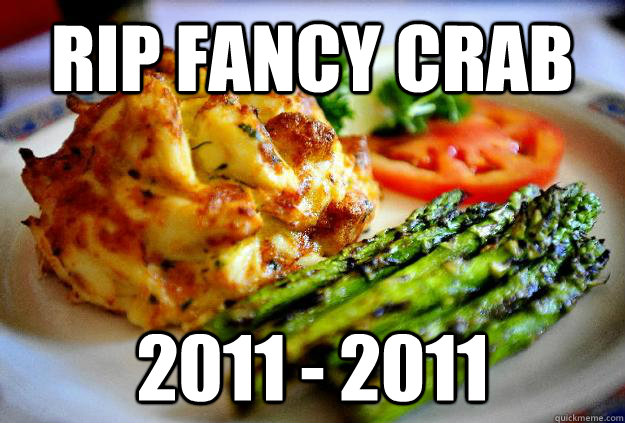 rip fancy crab 2011 - 2011  Fancy Crab