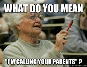 what do you mean 