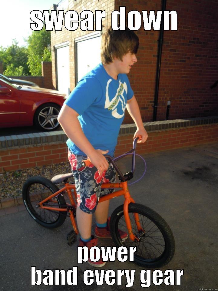 SWEAR DOWN  POWER BAND EVERY GEAR Misc