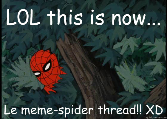 L0L this is now... Le meme-spider thread!! XD  60s Spiderman