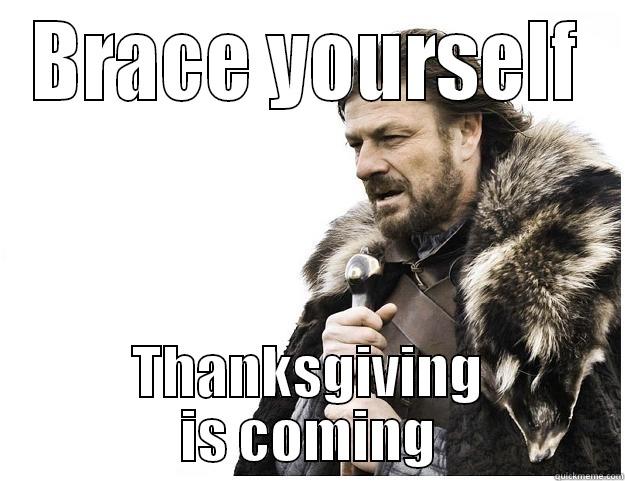 BRACE YOURSELF THANKSGIVING IS COMING Imminent Ned