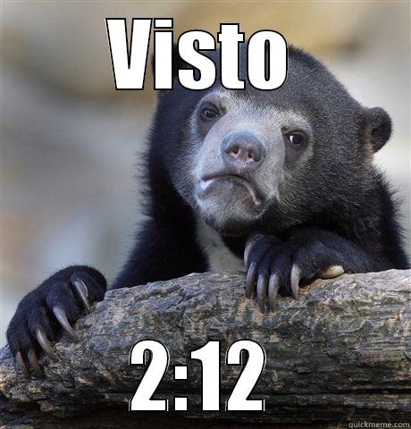 VISTO 2:12 Confession Bear