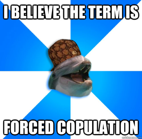 I believe the term is forced copulation  
