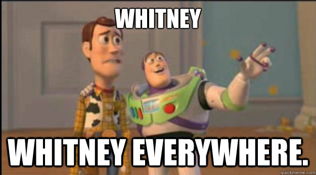 whitney whitney everywhere. - whitney whitney everywhere.  Misc