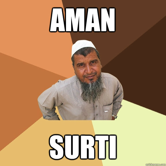 Aman Surti - Aman Surti  Ordinary Muslim Man