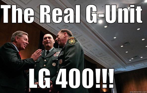 THE REAL G-UNIT  LG 400!!! Misc