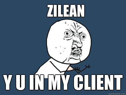 Zilean y u in my client  Y U No