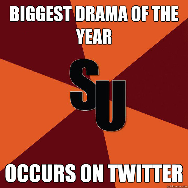 Biggest drama of the year occurs on Twitter - Biggest drama of the year occurs on Twitter  This School Is Too Small