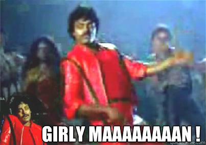 GIRLY MAAAAAAAAN !  Buffalaxed Thriller Girly Man