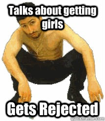 Talks about getting girls Gets Rejected  Rabiz Razmik