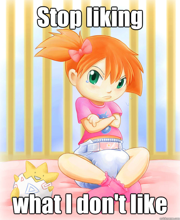 Stop liking what I don't like - Stop liking what I don't like  Cynical Baby Misty