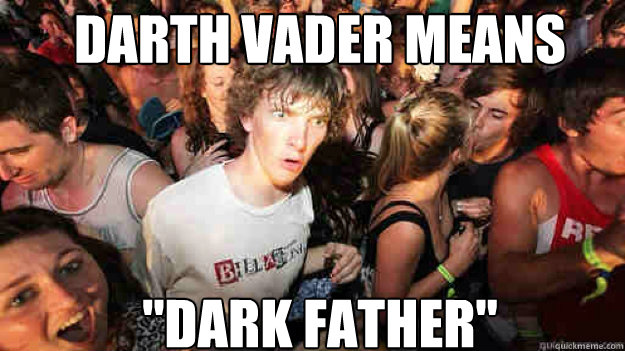 Darth Vader means 