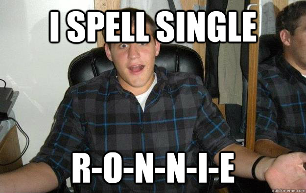 I spell single R-O-N-N-I-E  
