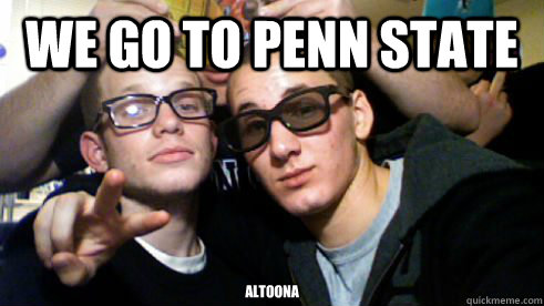 we go to penn state altoona - we go to penn state altoona  altoona