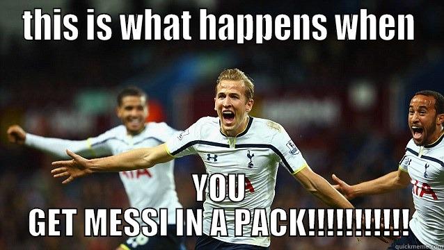 THIS IS WHAT HAPPENS WHEN YOU GET MESSI IN A PACK!!!!!!!!!!! Misc
