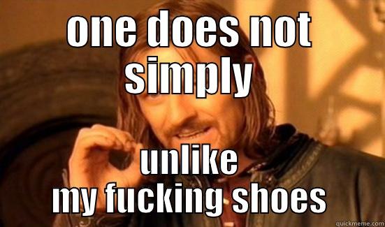 you dont like my shoes huh - ONE DOES NOT SIMPLY UNLIKE MY FUCKING SHOES Boromir