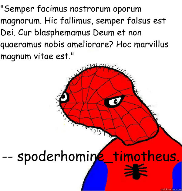 Professional Quote Maker Spoderman memes quickmeme