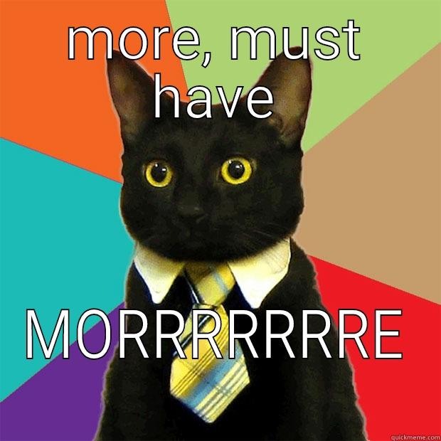 MORE, MUST HAVE MORRRRRRRE Business Cat