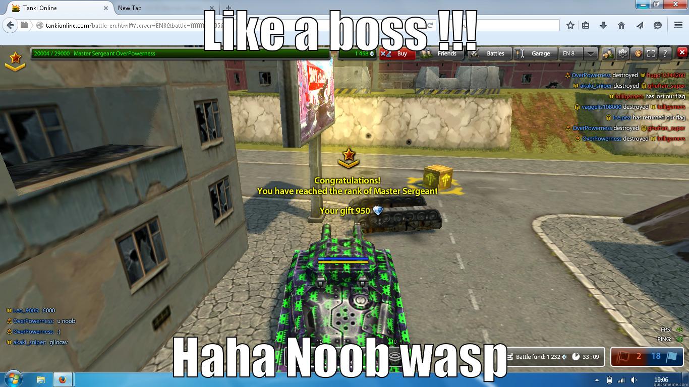 LIKE A BOSS !!! HAHA NOOB WASP Gorilla Man