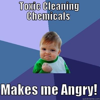 TOXIC CLEANING CHEMICALS   MAKES ME ANGRY! Success Kid