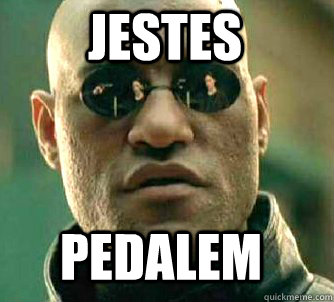 Jestes Pedalem  Matrix Morpheus