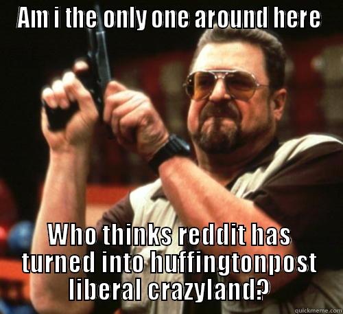 AM I THE ONLY ONE AROUND HERE WHO THINKS REDDIT HAS TURNED INTO HUFFINGTONPOST LIBERAL CRAZYLAND? Am I The Only One Around Here